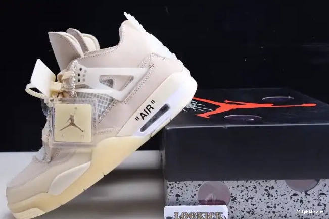 4 Jordan CV9388-100 Sail x Air Off-White 0512
